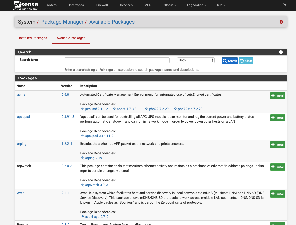 pfsense_list_packages.png